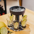 Beverage Dispenser - 6 Shot Glasses Dispenser Set